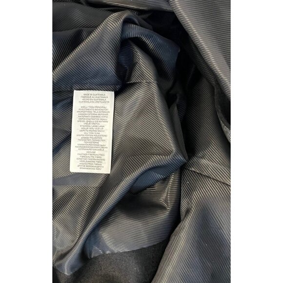 Lauren Ralph Lauren Womens 10 Black Double Breasted Belted Trench Coat NWT $360 - Picture 8 of 8